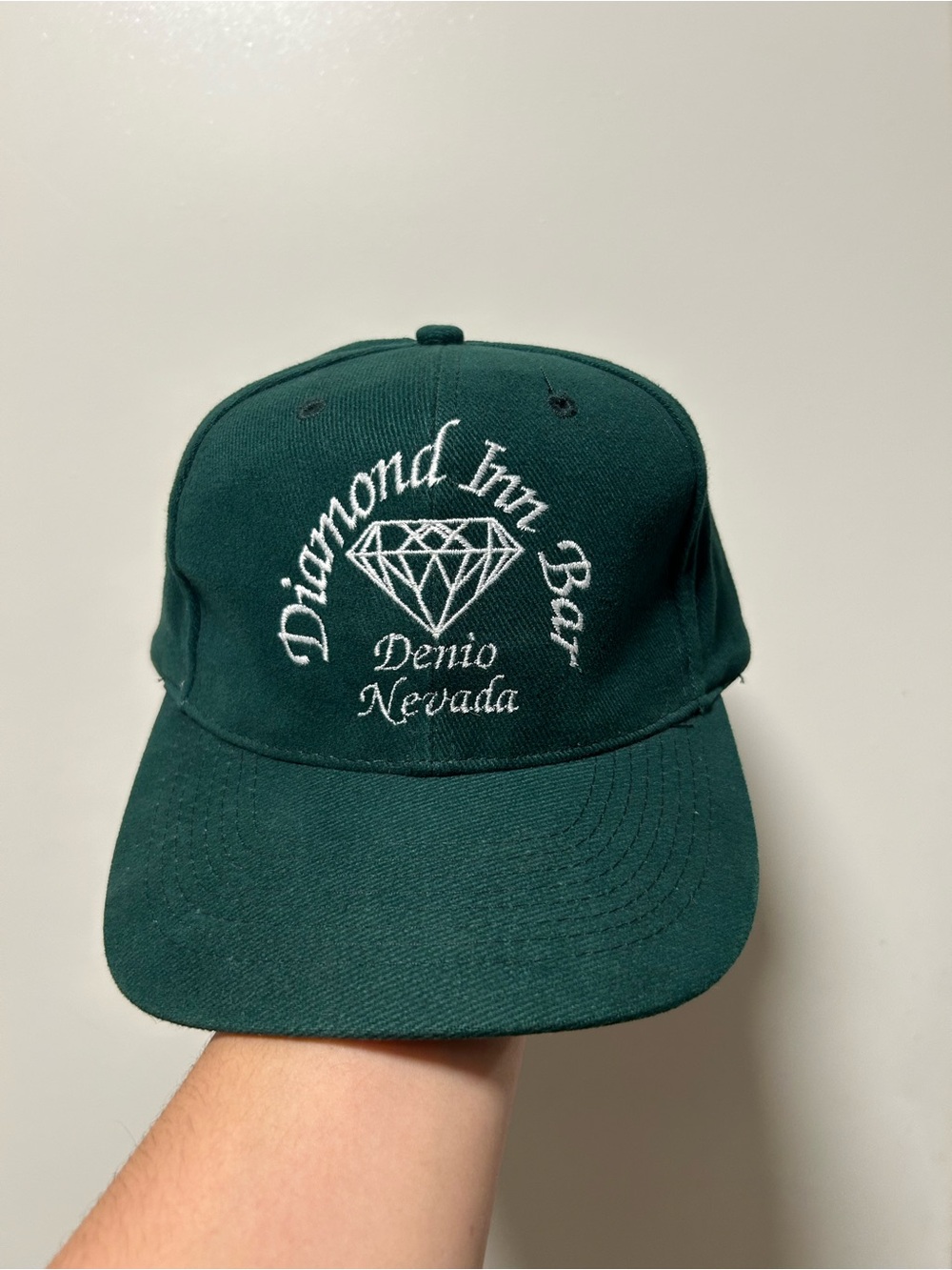 Vintage 90s Diamond Inn Bar Nevada strapback hat